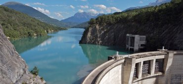 Barrage hydroélectrique de Saint Pierre Cognet