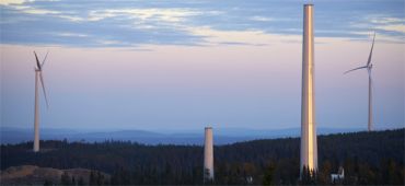 Parc éolien dans les pays scandinaves